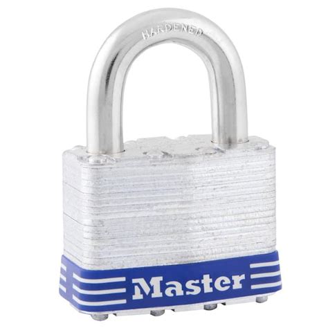 Master Lock Outdoor Padlock with Key, 2 in. Wide 5KADHC - The Home Depot