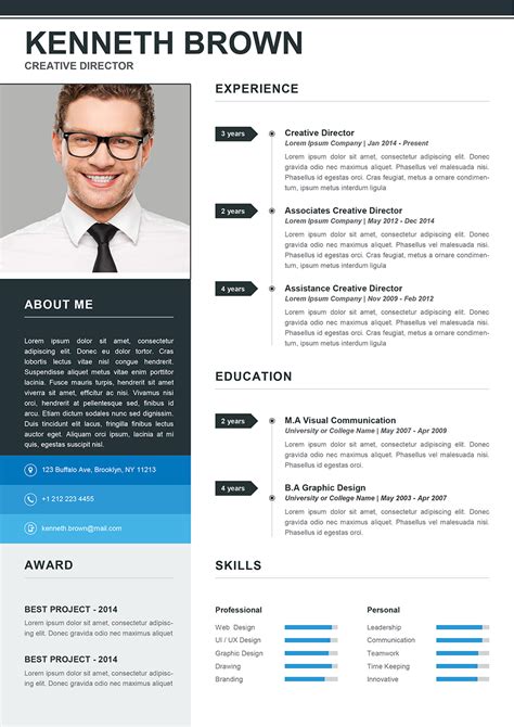 Cool Resume Template to Download in Microsoft Word Format