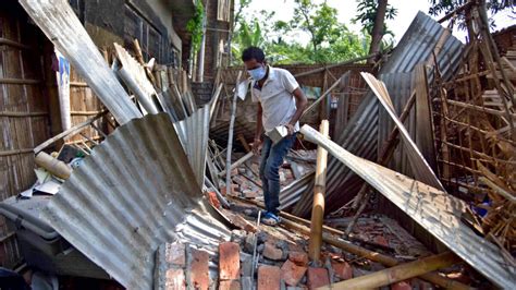 Magnitude 6 Earthquake Strikes India, Damages Some Buildings ...