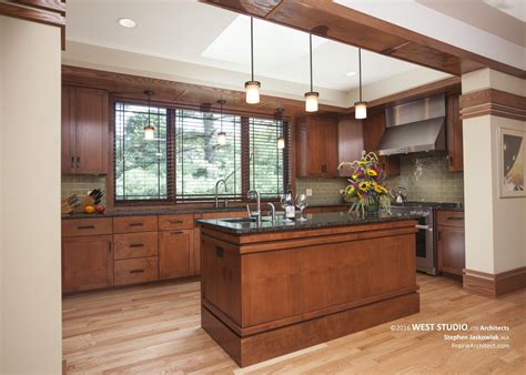 Prairie Style Kitchen, West Studio Architects, Frank Lloyd Wright ...