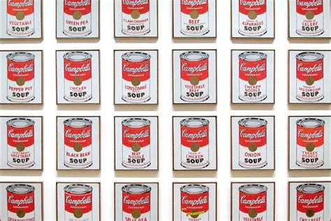 Campbells Soup Cans Andy Warhol Histoire Des Arts - Aperçu Historique