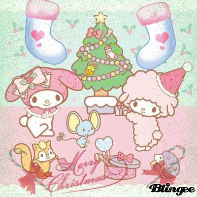 Christmas Theme (My Melody) Picture #137683822 | Blingee.com