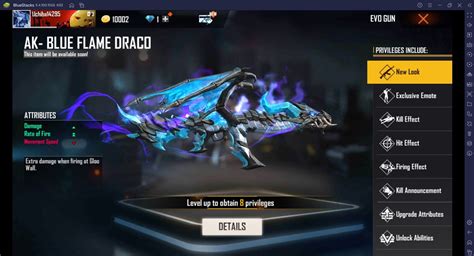 Free Fire Gun Skin Guide: Blue Draco Burns the Pumpkin Flames | BlueStacks