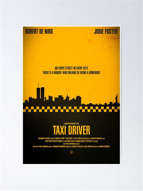 "Movie Poster - "TAXI DRIVER"" Poster for Sale by Hydrology | Redbubble