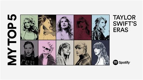 How to See Top 5 Spotify Taylor Swift Eras by Listens: Spotify ...