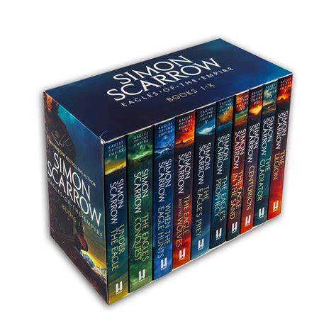 Eagles of the Empire Series Series 10 Books Collection Set by Simon ...