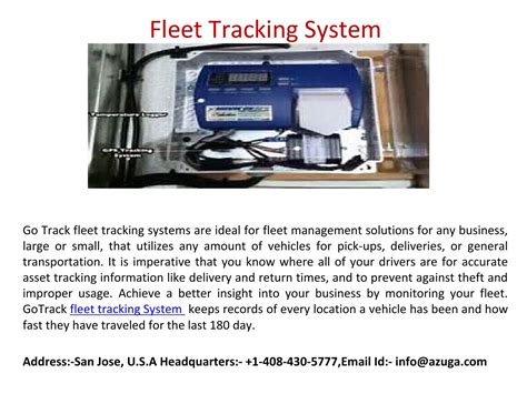 Fleet tracking system by azugatrack - Issuu