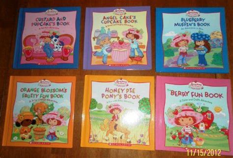 Strawberry Shortcake Crafts Club; Set of 4 Children Picture Books ...