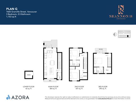 Floorplans - Shannon 18