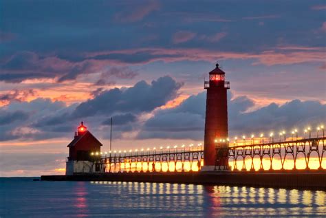 Grand Haven, Michigan - Michigan Beachtowns. Photo: Bob Peskorse | Grand haven, State parks ...