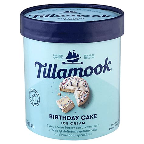 Tillamook Ice Cream, Birthday Cake 1.5 Qt | Frozen Foods | Al's Supermarket