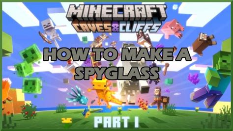 Minecraft: How to Make a Spyglass | Attack of the Fanboy