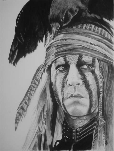 Johnny depp (Tonto) by ARTIEFISHEL79 on DeviantArt