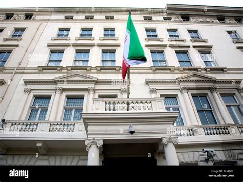 Iranian embassy, London Stock Photo - Alamy