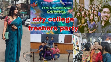 kolkata city college freshers🥳||commerce Department|| #kolkata #vlog - YouTube