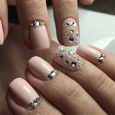 Unhas Decoradas com Pedras 2018: Fáceis de Fazer, Delicadas