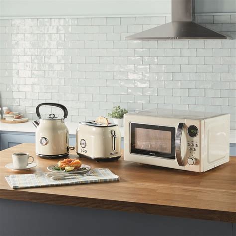 NEU Das Aldi-Set für Mikrowelle, Toaster und Wasserkocher verleiht der Küche Retro-Flair - h ...