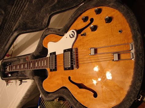 1996 Epiphone Riviera Natural Finish - Pure Vintage