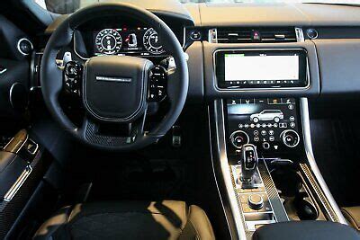 Land Rover Range Rover Sport L494 2018+ OEM Carbon Fiber SVR Interior Trim 13 Pc | eBay