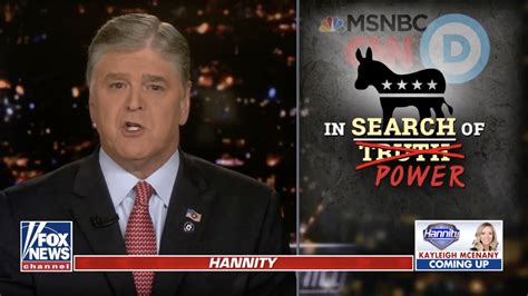 HANNITY: ‘Bow’ to the Democrats Or ‘Face the Wrath of the Media Mob ...