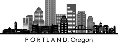 Portland Oregon Skyline Silhouette Images – Browse 833 Stock Photos ...