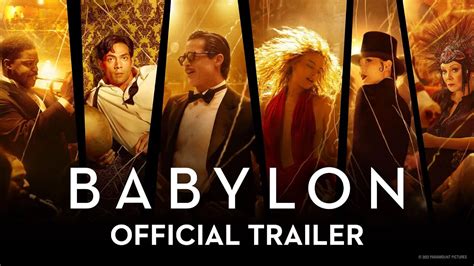 BABYLON Official Trailer (2022 Movie) – Brad Pitt, Margot Robbie, Diego Calva, Tobey Maguire