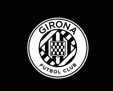 Girona Club Logo Symbol White La Liga Spain Football Abstract Design ...