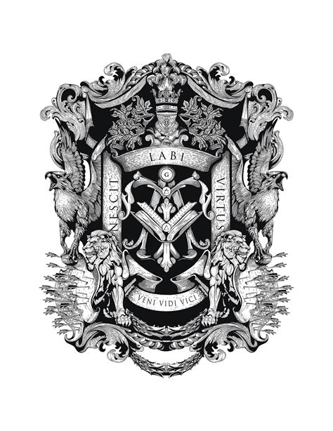 Coat of arms on Behance