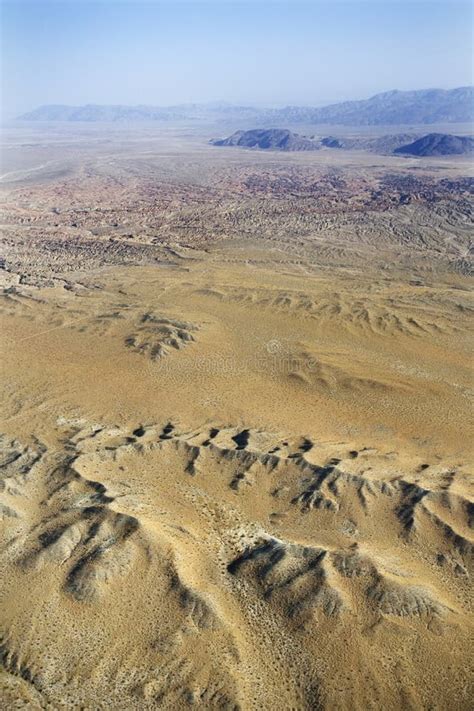 Desert with mountains. stock image. Image of vast, birds - 3610797