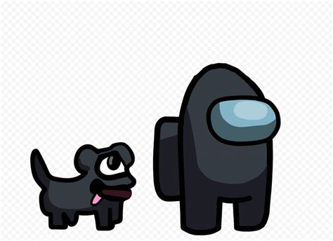 HD Black Among Us Character Pet Dog PNG | Pet dogs, Pets, Dogs