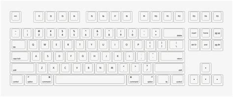 Wasd Keyboards Wasd V - Wasd Keyboard Layout - Free Transparent PNG ...