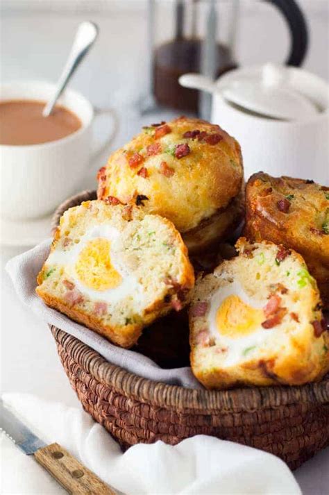 Bacon & Egg Breakfast Muffins | RecipeTin Eats