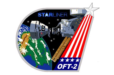 Boeing reveals mission patch for second Starliner orbital flight test ...