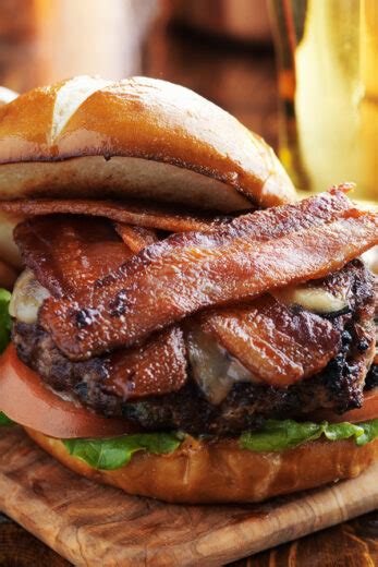 Peanut Butter Bacon Burger Recipe -The Ultimate Hamburger Experience