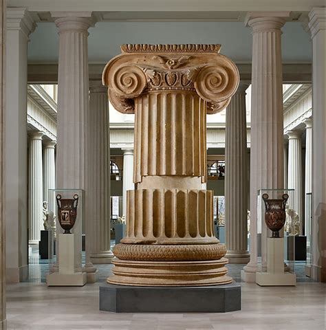 Marble column from the Temple of Artemis at Sardis | Greek | Hellenistic | The Met