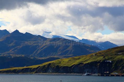 Alaska, Coast of Unalaska Island, Aleutian Islands, United States Stock Image - Image of ...