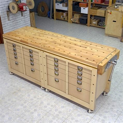 Homemade Modular Workbench & Mobile Tool Stand Plans