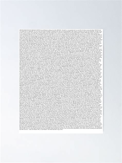 "The Office pilot episode script (us)" Poster for Sale by wbmr | Redbubble