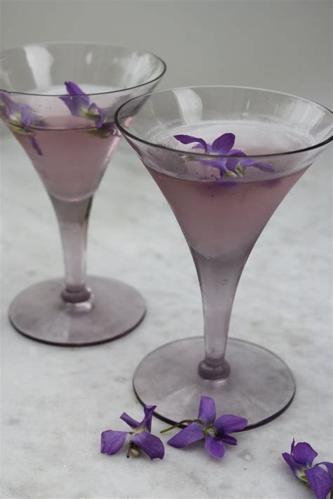 What's Cooking in your World?: Day 130.5 Candied Violets and Violet Martinis (Reposted)