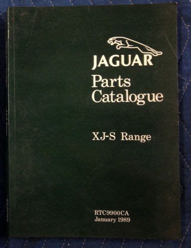 Purchase JAGUAR XJ-S Range Parts Catalogue in Green Cove Springs, Florida, United States