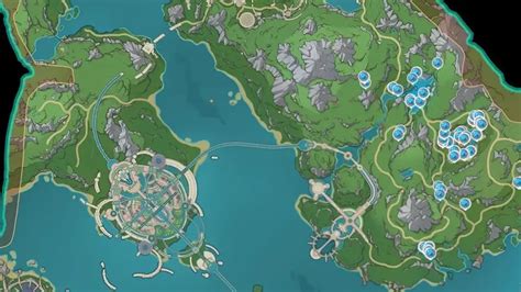 All Lakelight Lily Locations On Genshin Impact Map