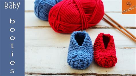 Baby Booties for absolute beginners - So Woolly - YouTube