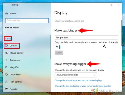 Every Windows 10 Ease Of Access Accessibility Setting Explained | winbuzzer