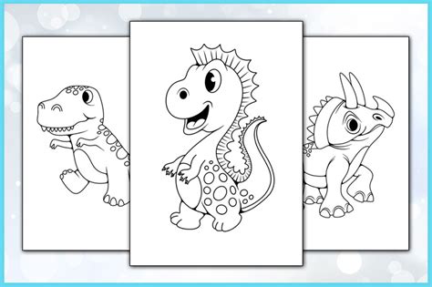 Printable Dinosaur Coloring Pages For Kids | Just Family Fun