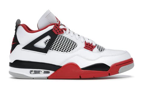 Jordan 4 Retro Fire Red (2020) - DC7770-160