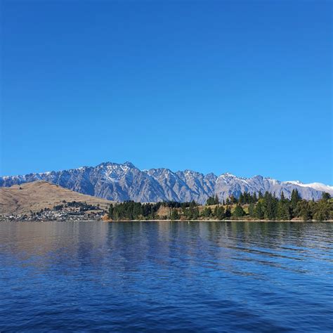 The Remarkables - one of only two mountain ranges in the world which ...