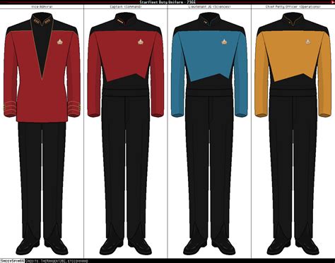 Starfleet Duty Uniform - 2366 by SheevSpin66 on DeviantArt