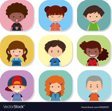 Pin by Lilly Bazzano on Teaching kids in 2021 | Different emotions, Children, Face illustration