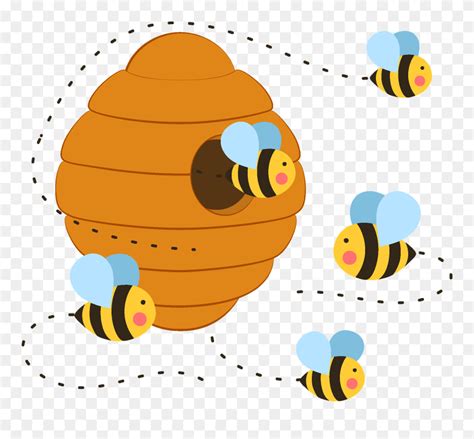 Download Beehive Clipart - Png Download (#5233456) - PinClipart