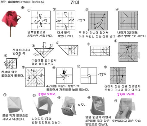 Kawasaki Rose Diagrams - Origami